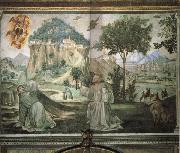 Domenicho Ghirlandaio Stigmatisation des Hl.Franziskus oil painting reproduction
